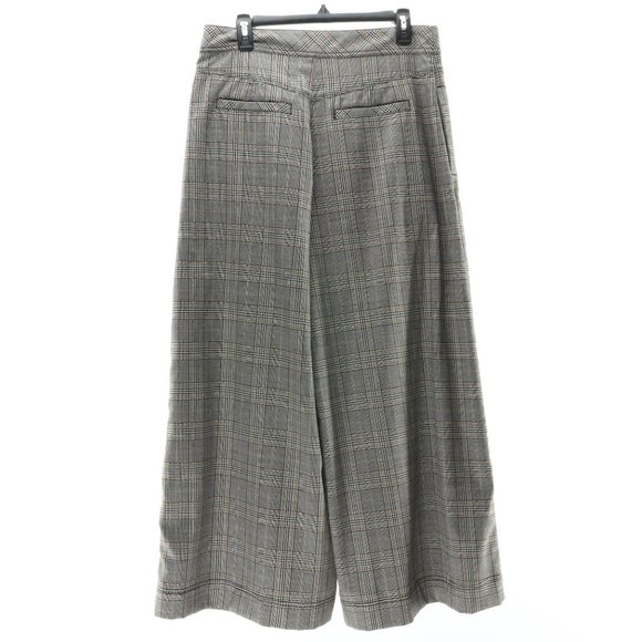 Free People Plaid Wide Leg Pants - Picture 3 of 8